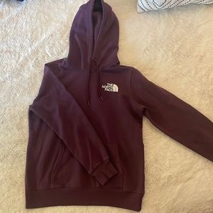 DARK PLUM NORTHFACE HOODIE